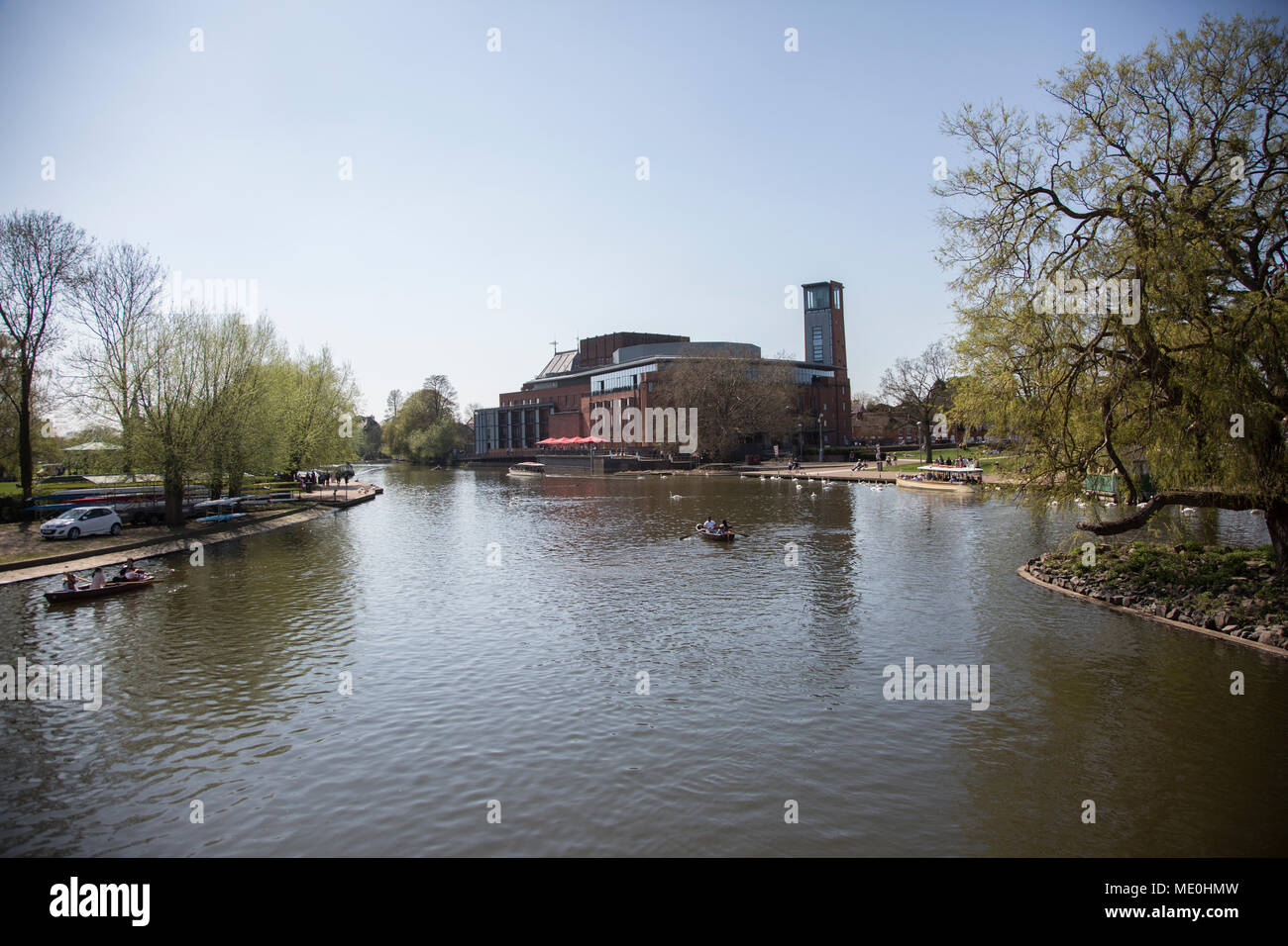 RSC Royal Shakespeare Company Theatre Stratford Upon Avon Warwickshire, England Stock Photo