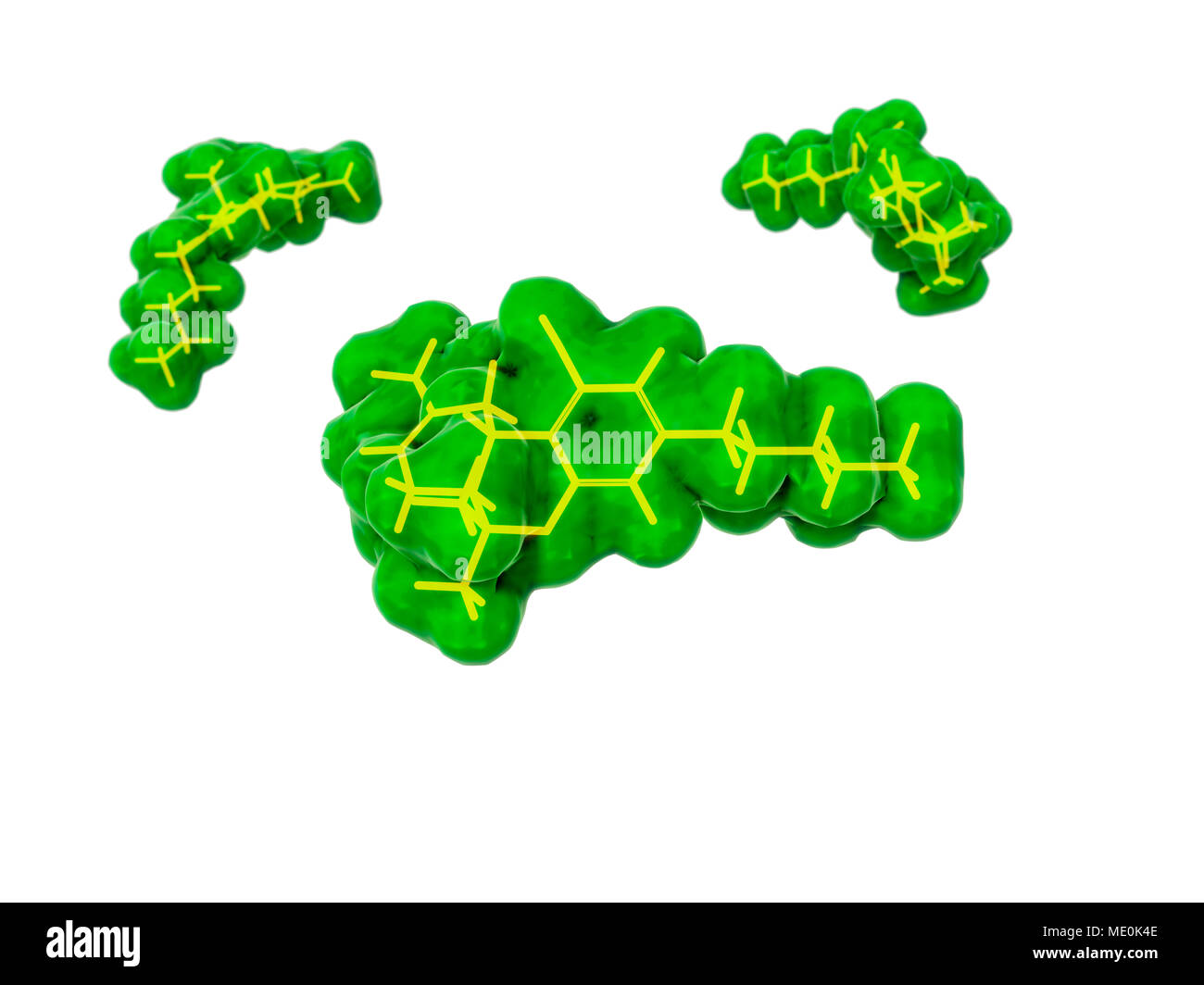 Cannabinoid Tetrahydrocannabinol Stock Photos