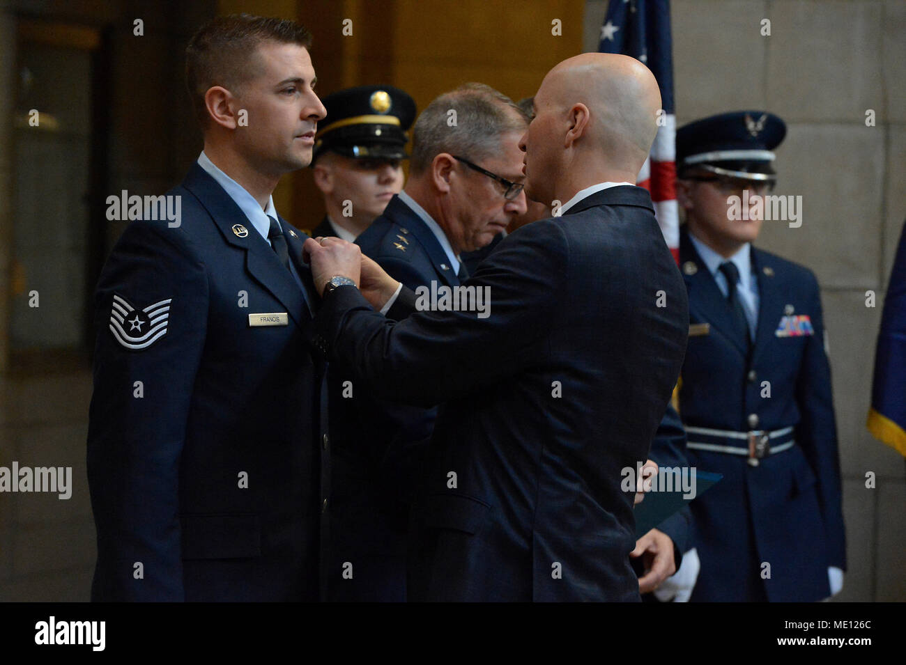 Airmans medal of heroism hi-res stock photography and images - Alamy
