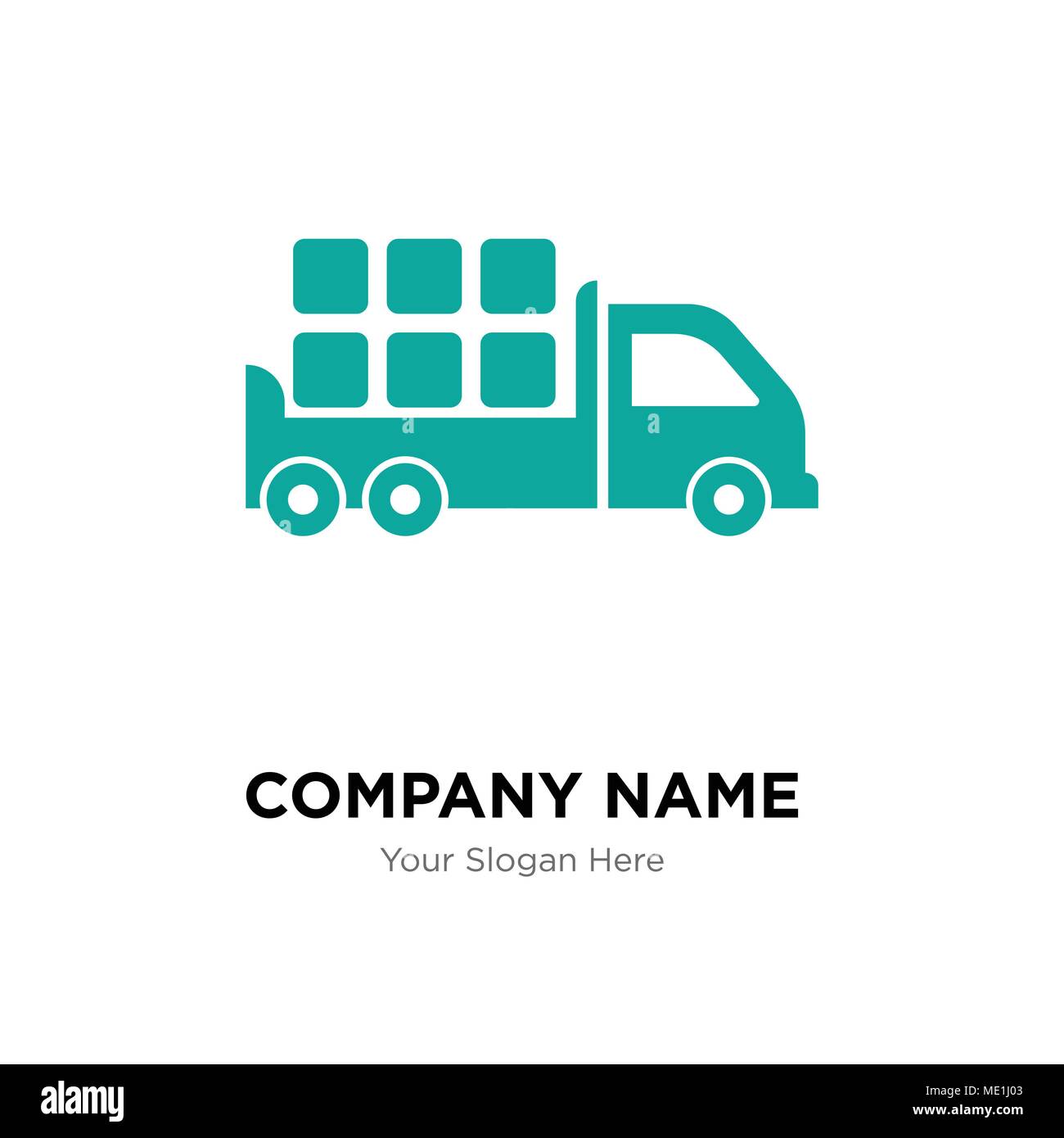 Box truck logo design - privateklo