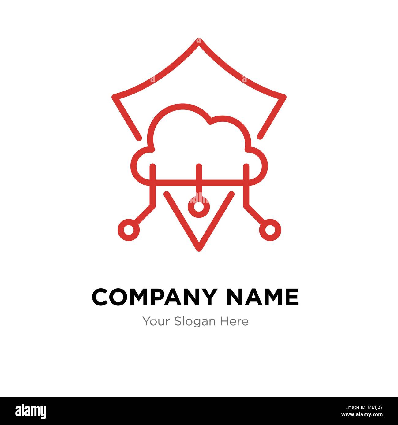 Protection company logo design template, Business corporate vector icon ...