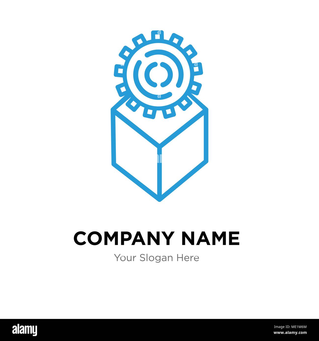 Development company logo design template, Business corporate vector