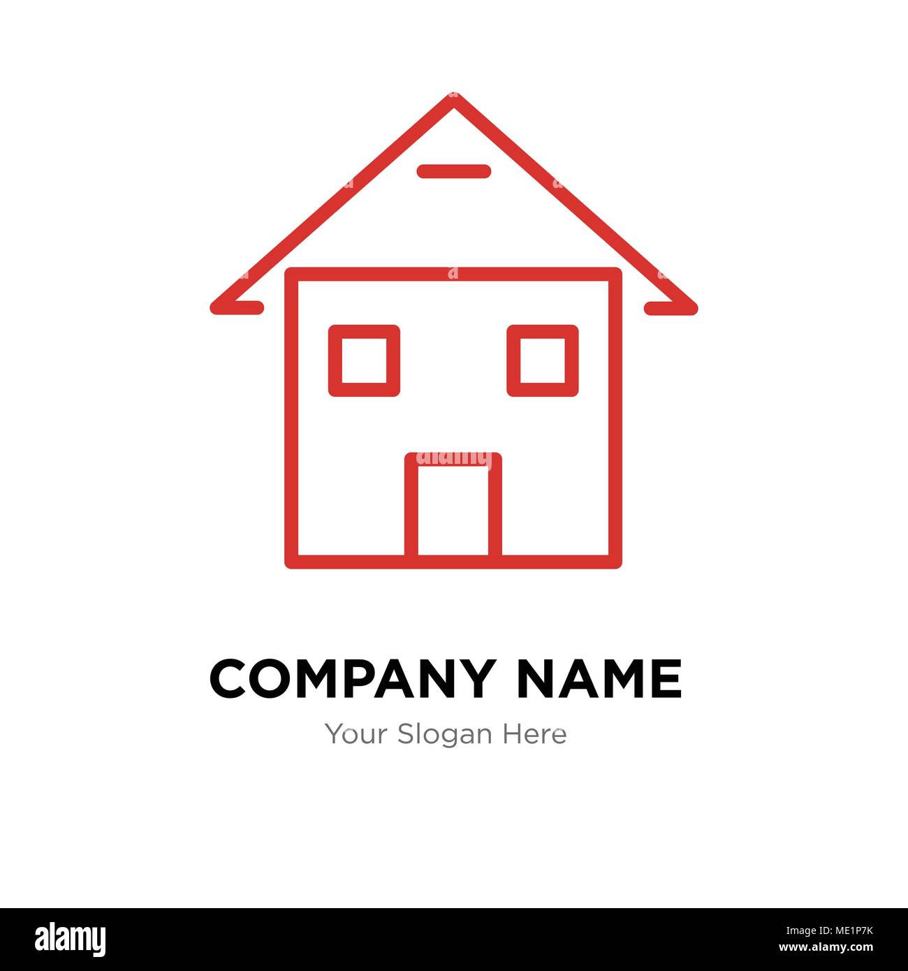 Homepage company logo design template, Business corporate vector icon ...