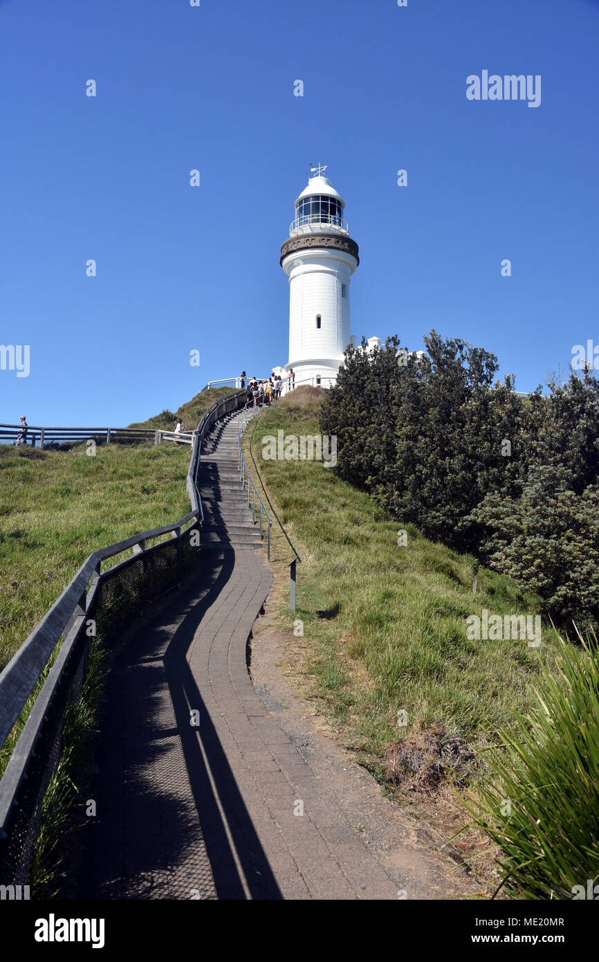 Byron Bay, Australia Dec 25, 2017. The most easterly point of the australian mainland; the
