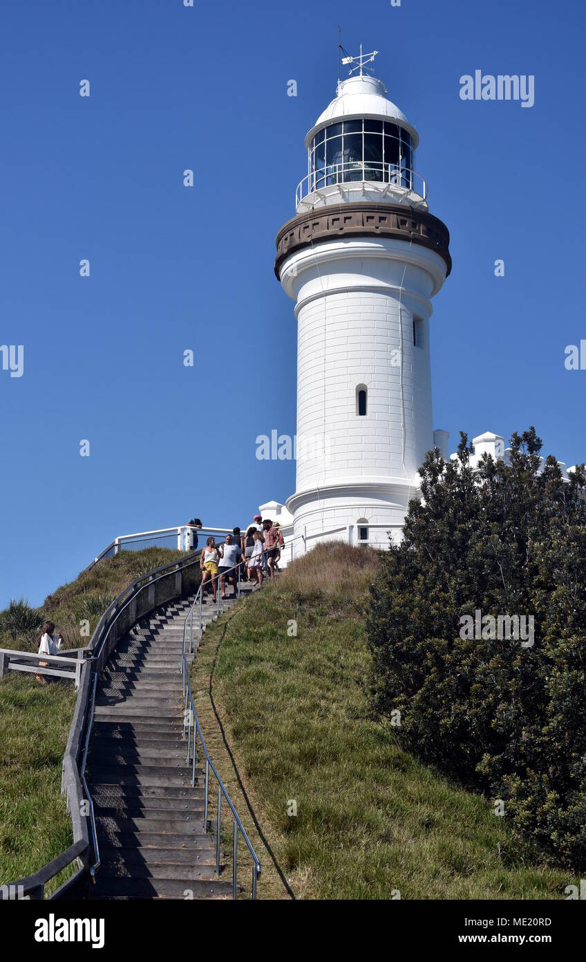 Byron Bay, Australia Dec 25, 2017. The most easterly point of the australian mainland; the