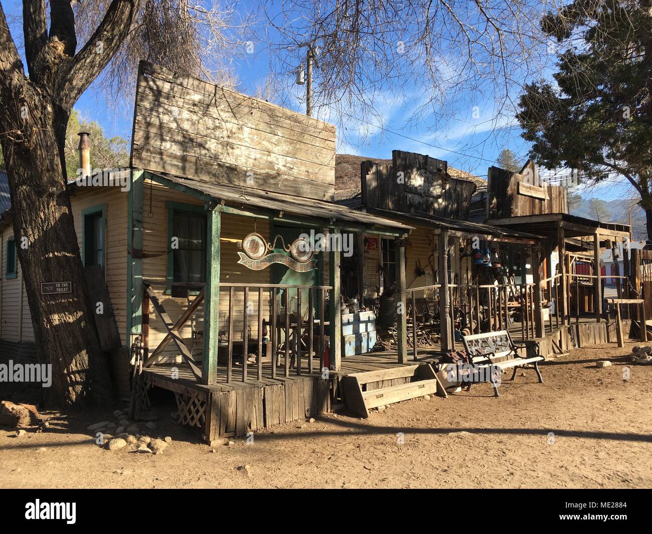 Bodfish Ghost Town California Stock Photo Alamy