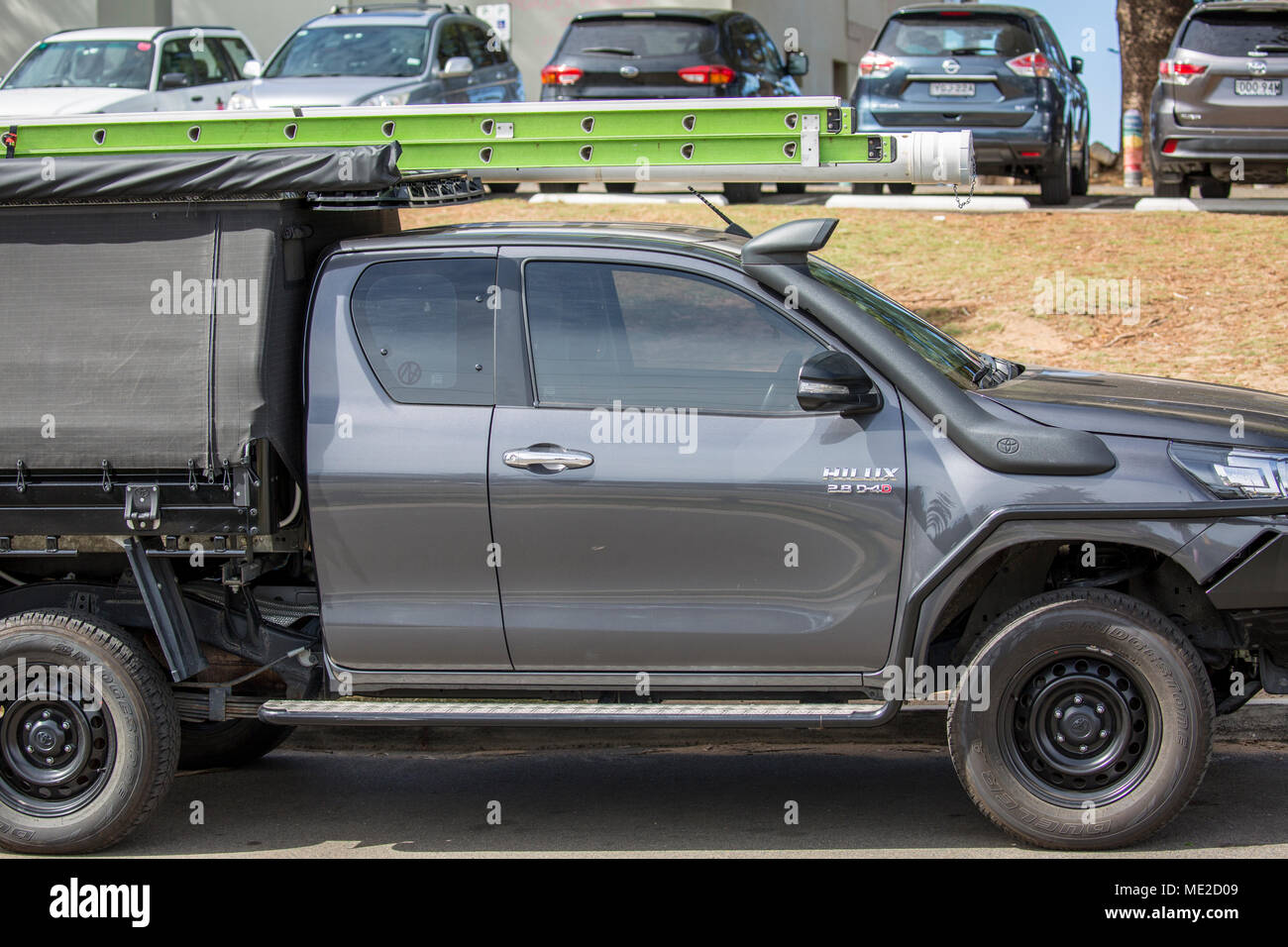 Toyota Hilux ute utility vehicle in Sydney,Australia Stock Photo