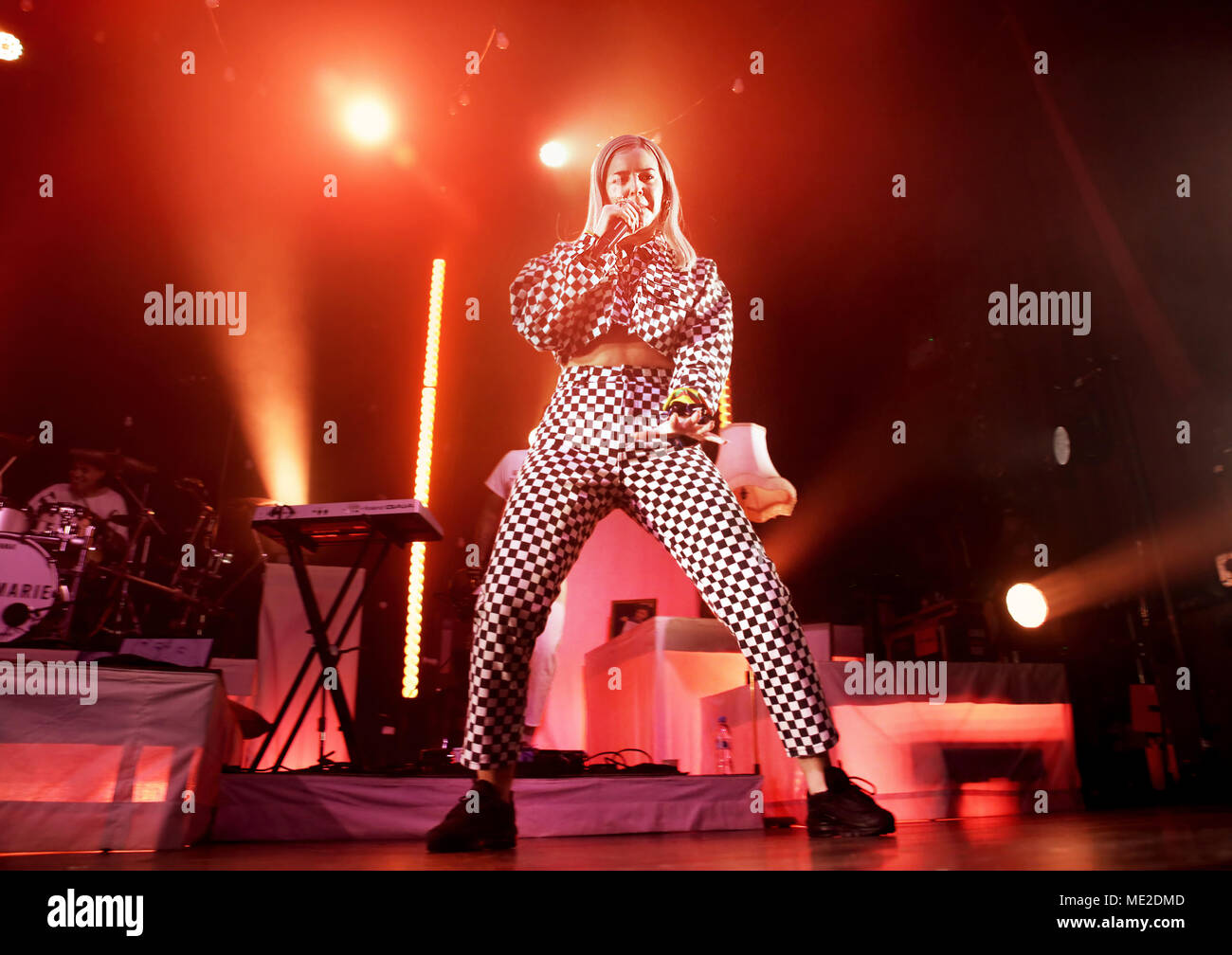 Anne Marie performs at Manchester O2 Ritz Featuring: Anne Marie Where ...