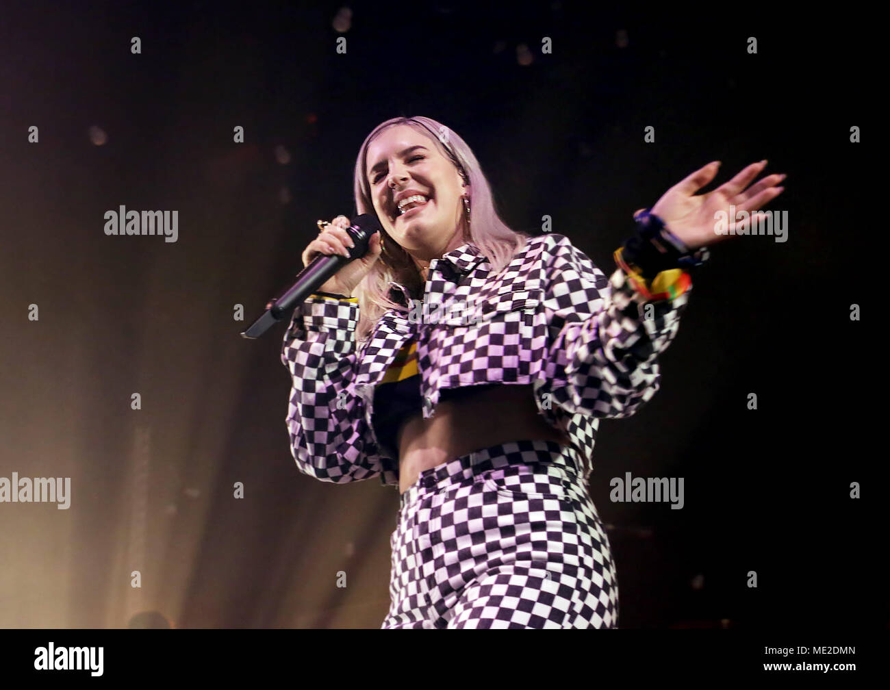 Anne Marie performs at Manchester O2 Ritz Featuring: Anne Marie Where ...