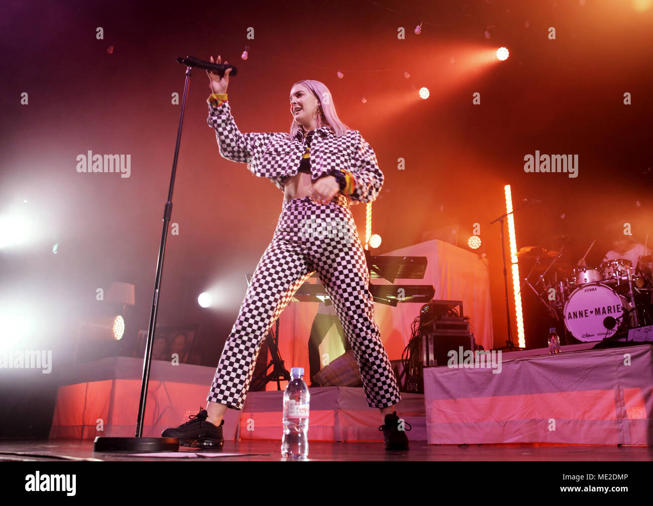 Anne Marie performs at Manchester O2 Ritz Featuring: Anne Marie Where ...