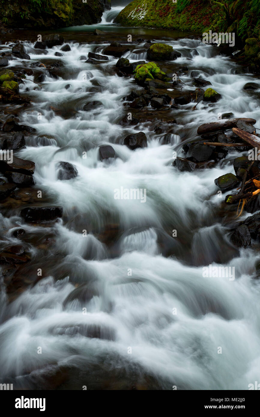 Bridal Veil Creek, Bridal Veil Falls State Park, Columbia River