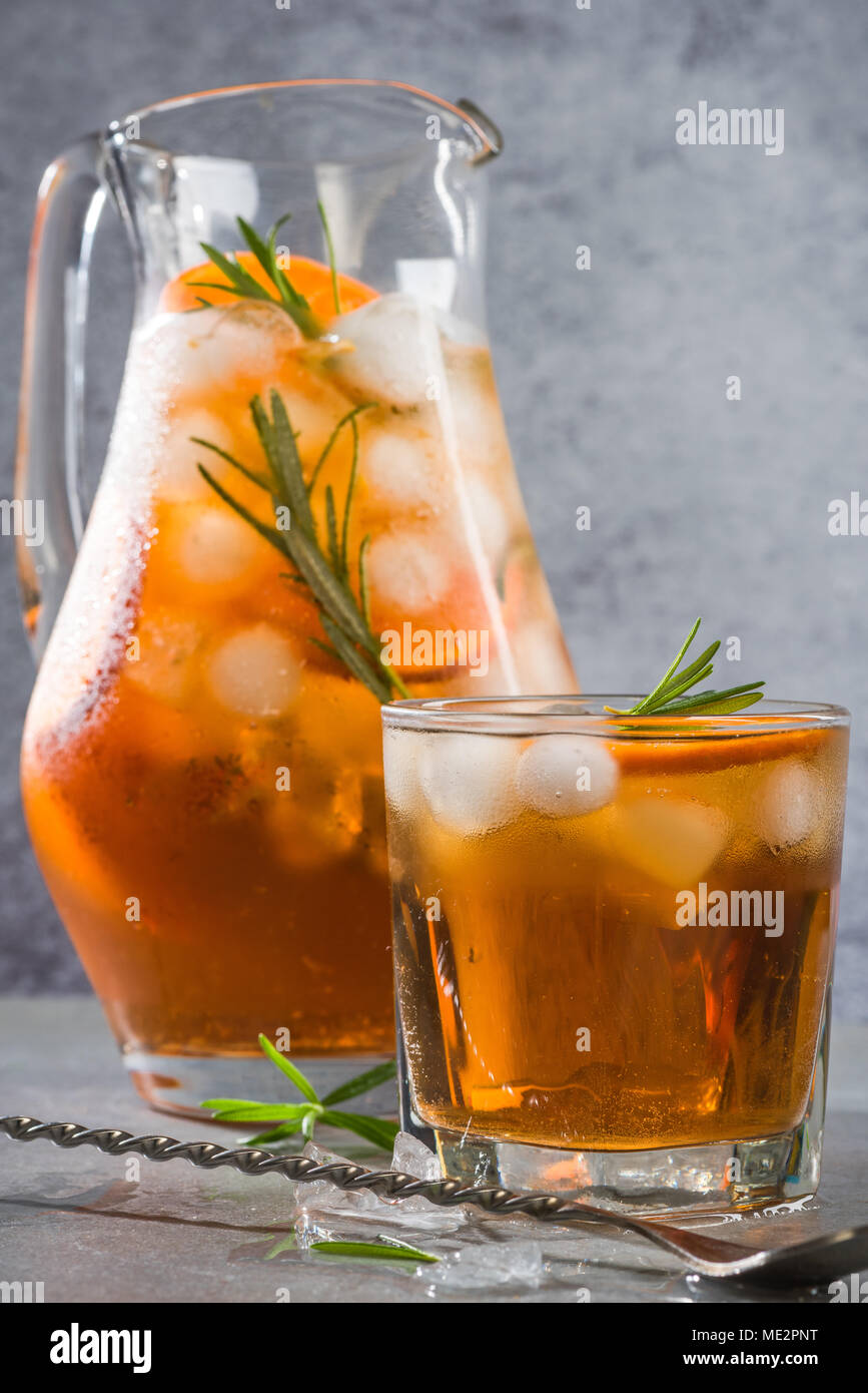 Iced tea pitcher isolated hi-res stock photography and images - Alamy