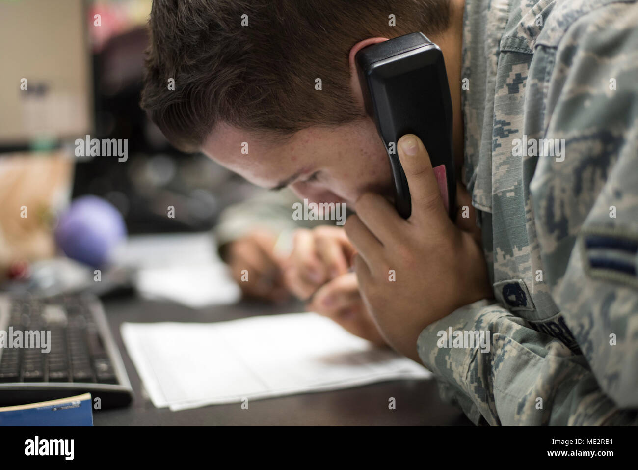 U.S. Air Force Airman 1st Class Josh Allers, 18th Maintenance Group ...