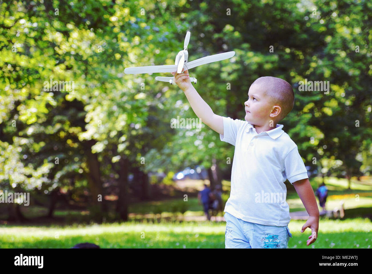 Arabic boy in park hi-res stock photography and images - Alamy