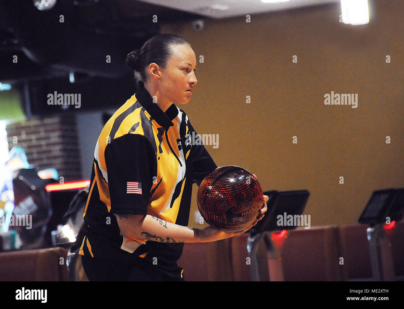 Bowling king champion hi-res stock photography and images