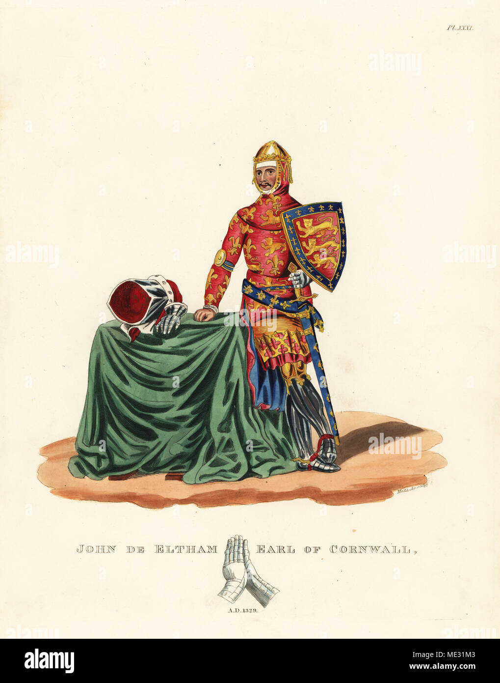 Lion and fleur de lys armour hires stock photography and images Alamy