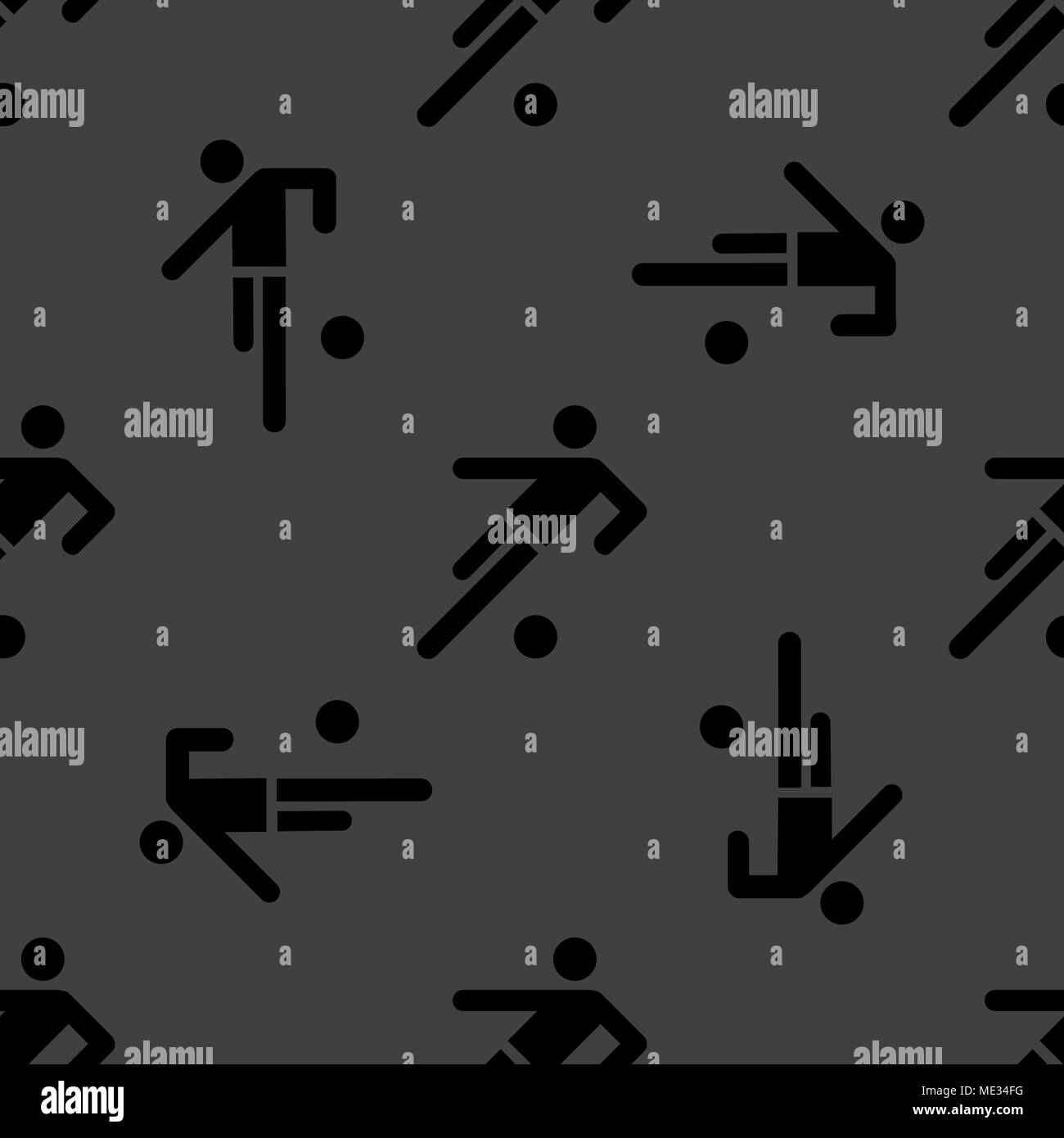Football linesman flag Black and White Stock Photos & Images - Alamy