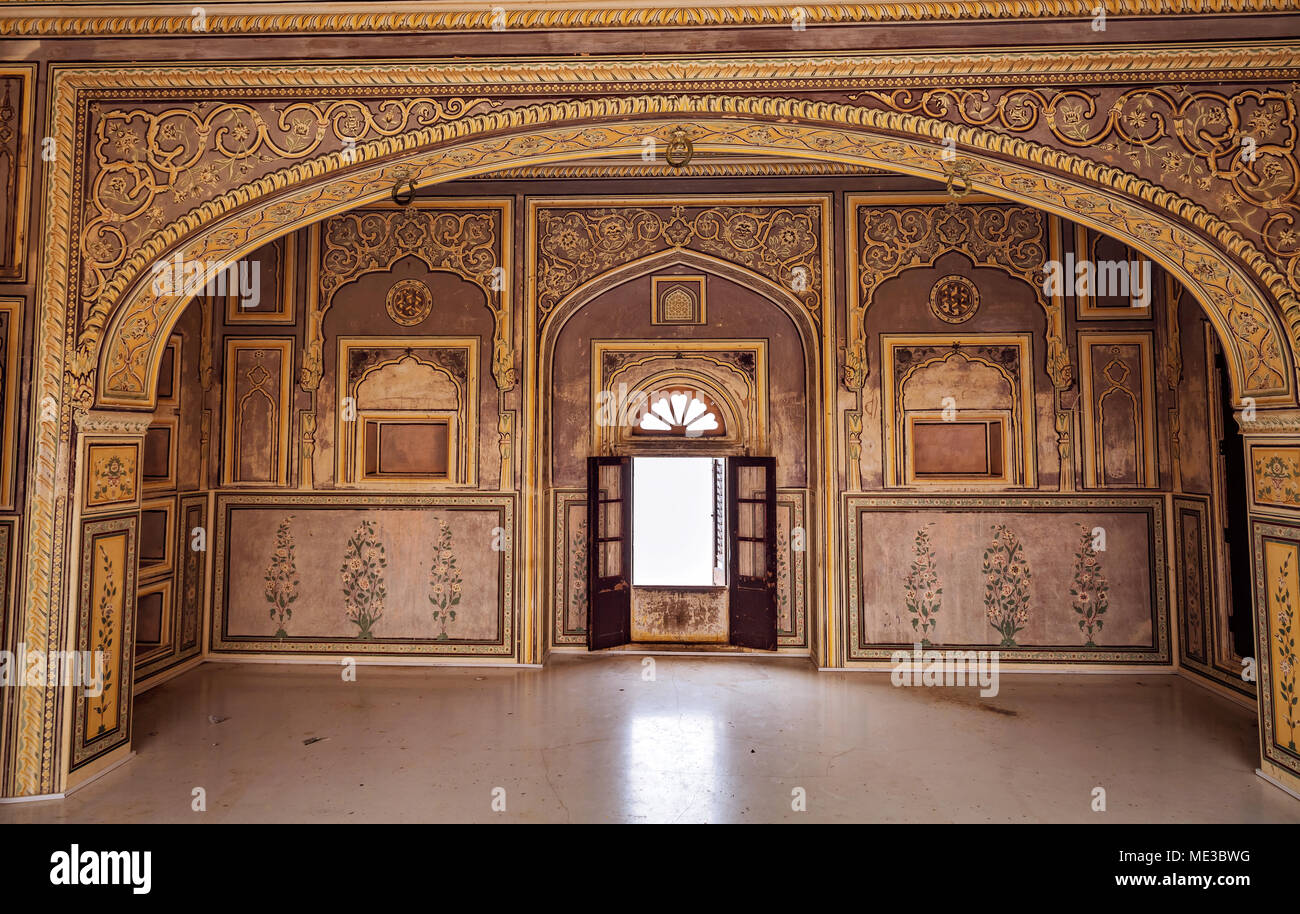 Jaipur City Palace Interior Stock Photos & Jaipur City Palace Interior