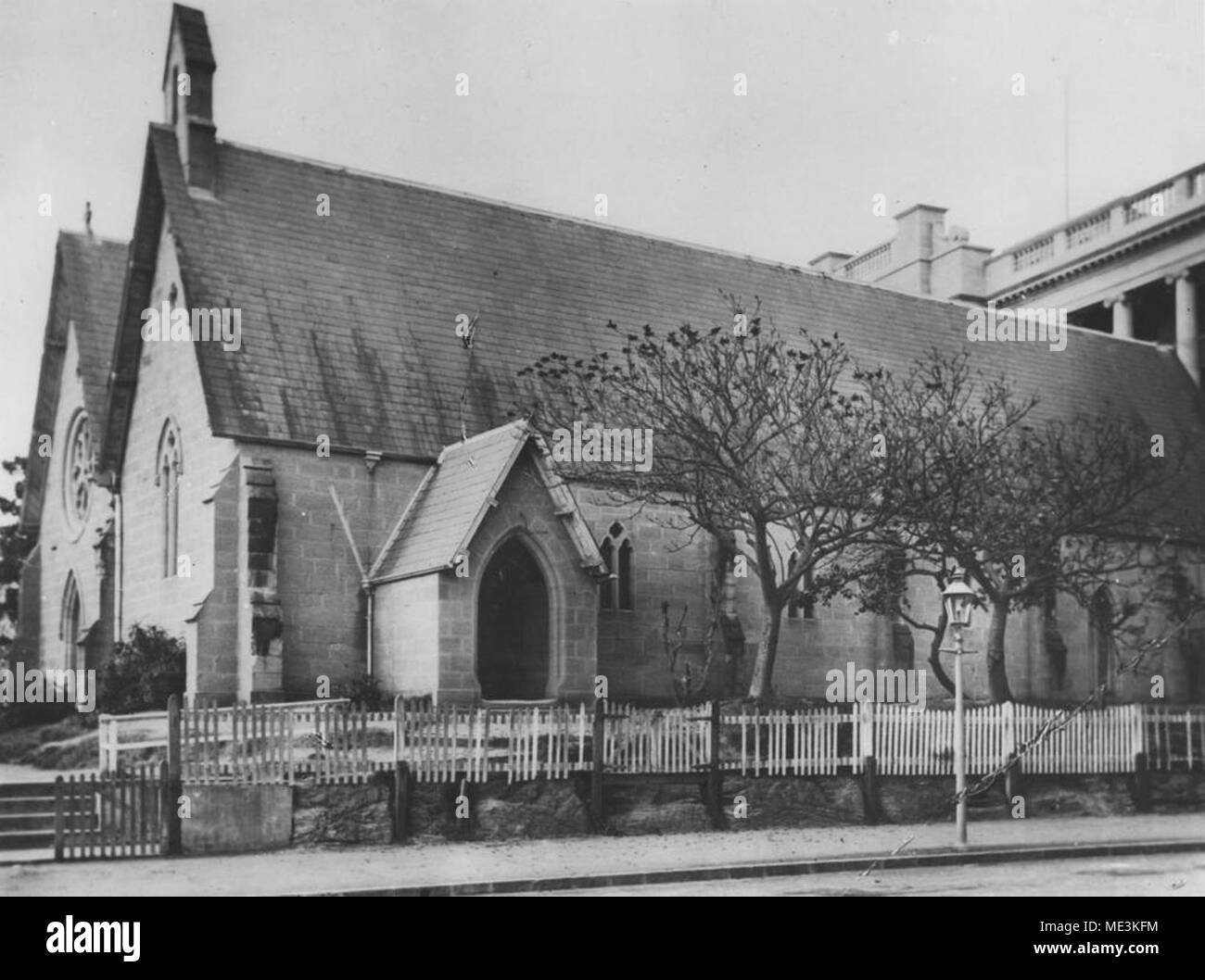 St John's Anglican Pro Cathedral, Brisbane, ca 1904 Stock Photo Alamy