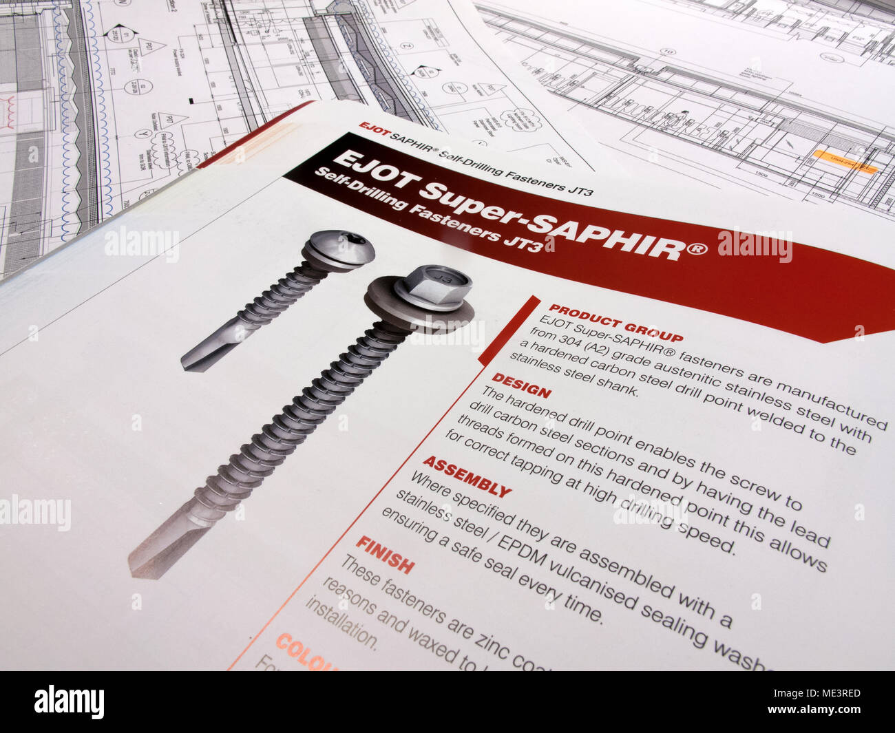 fastener technical data sheet for fixings used in the construction
