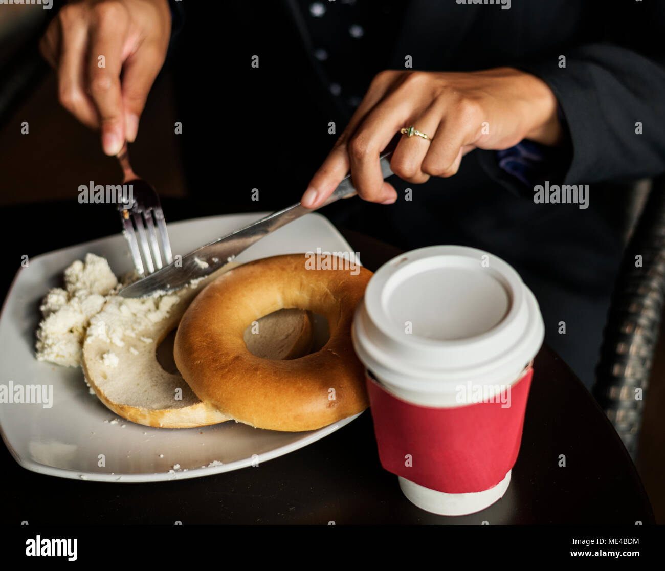 Woman bagel hires stock photography and images Alamy
