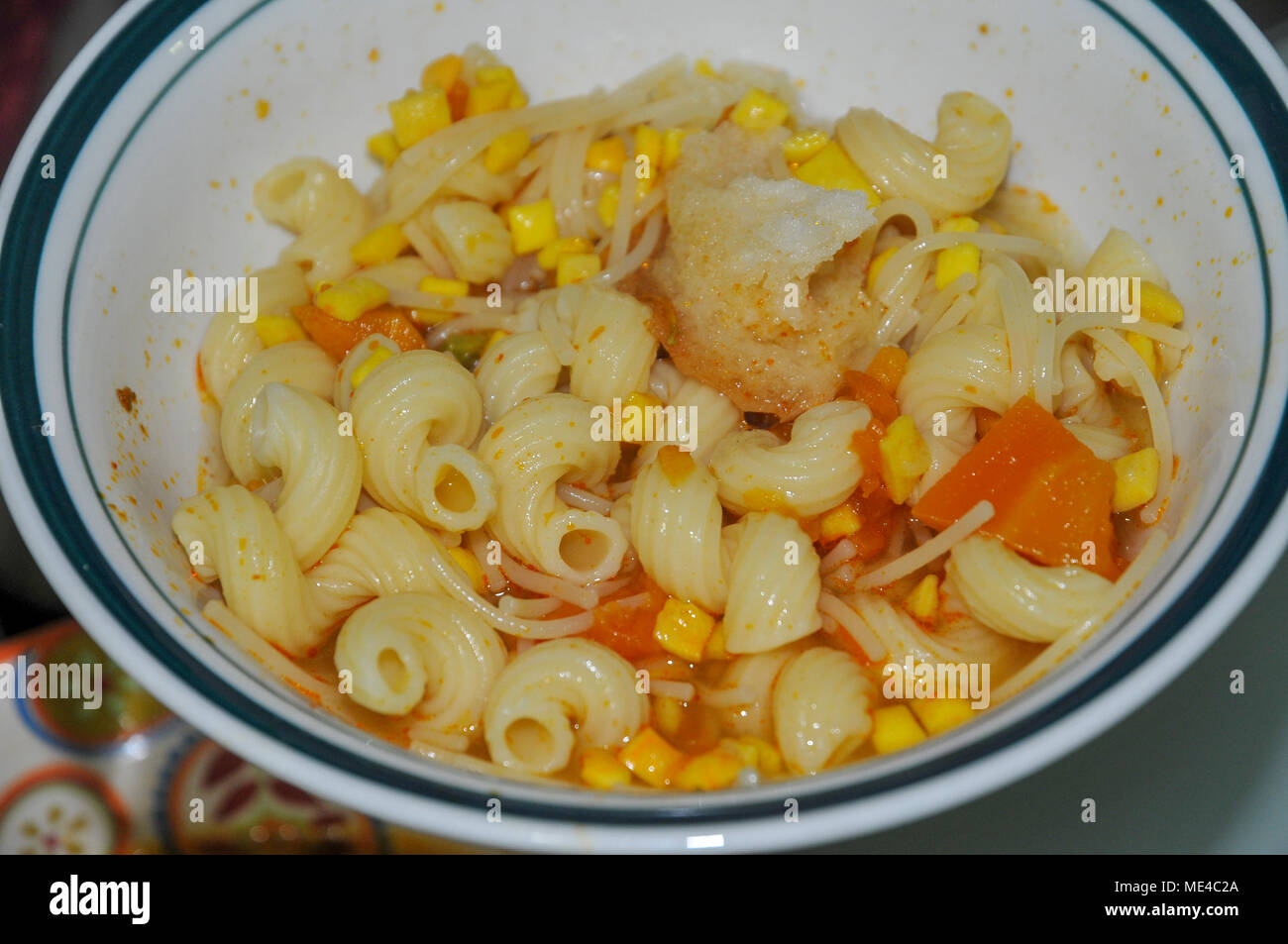 Jewish Chicken Soup with noodles Stock Photo Alamy