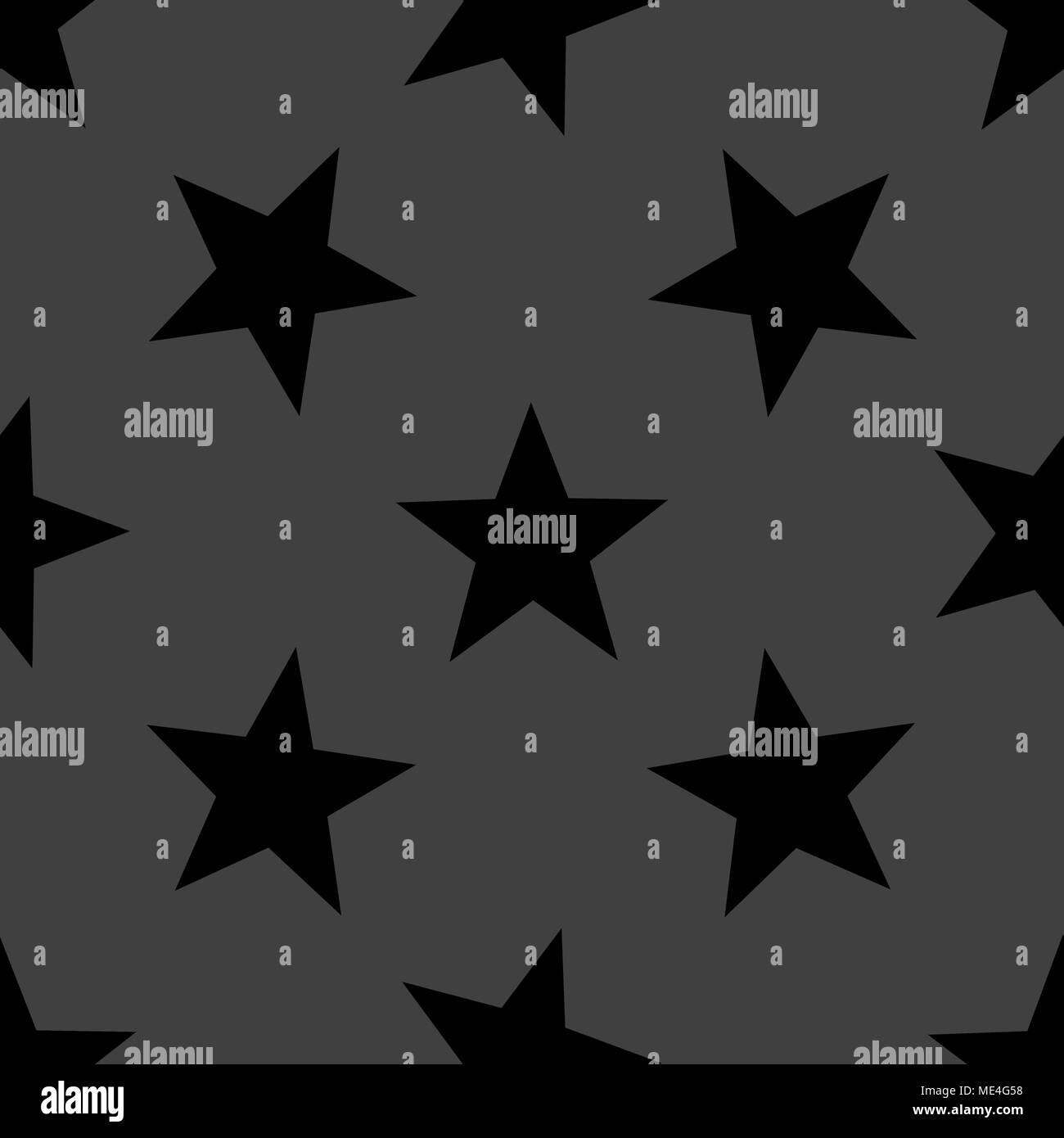 star web icon. flat design. Seamless gray pattern. Vector EPS10 Stock ...