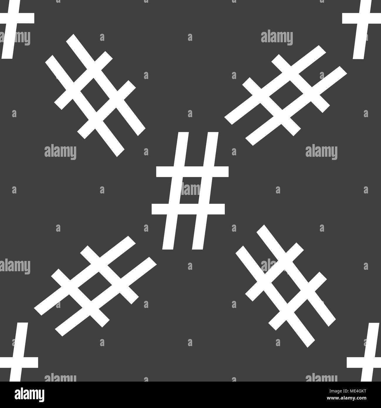 sharp web icon. flat design. Seamless pattern. Vector EPS10 Stock ...