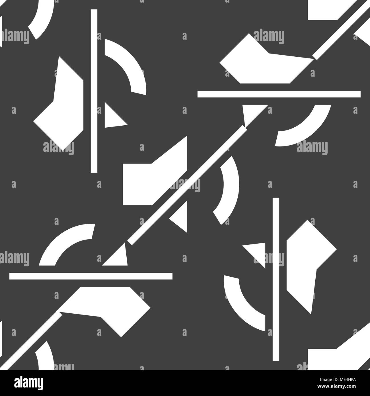 Mute sound web icon. flat design. Seamless pattern. Vector EPS10 Stock Vector