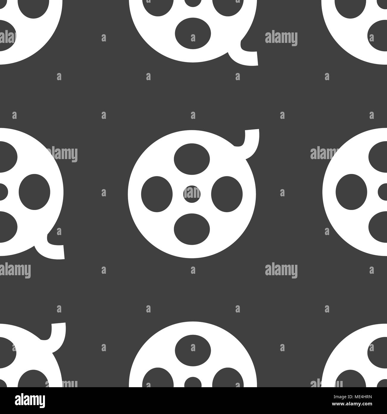 Play film strip pattern hi-res stock photography and images - Alamy