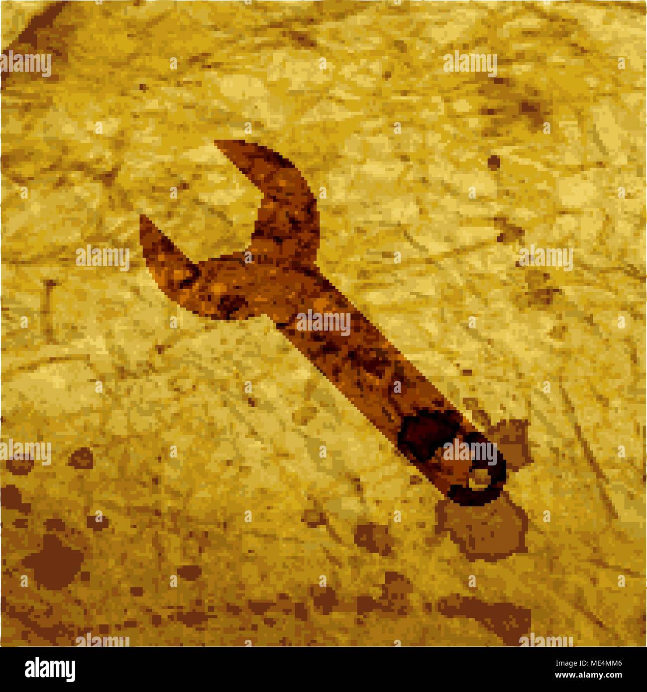 Wrench key icon symbol on paper background. Vector illustration Stock Vector Image & Art Alamy