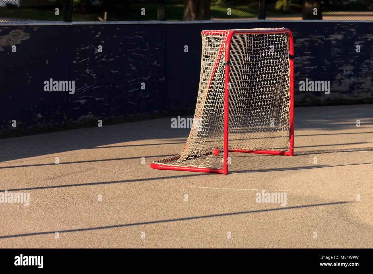 Roller hockey or street hockey hi-res stock photography and images