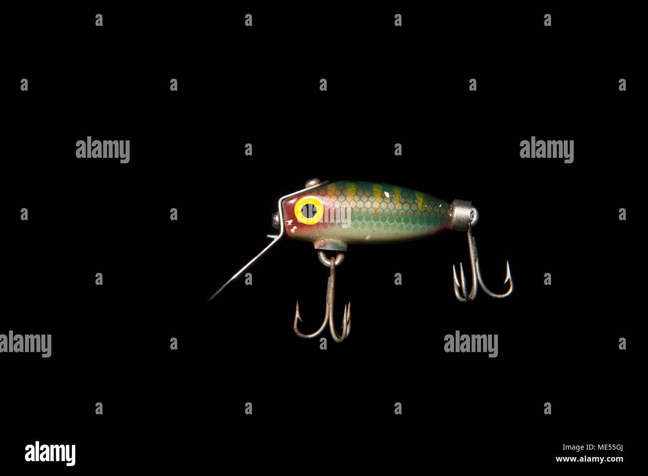 A collection of painted and unpainted Devon minnow fishing lures