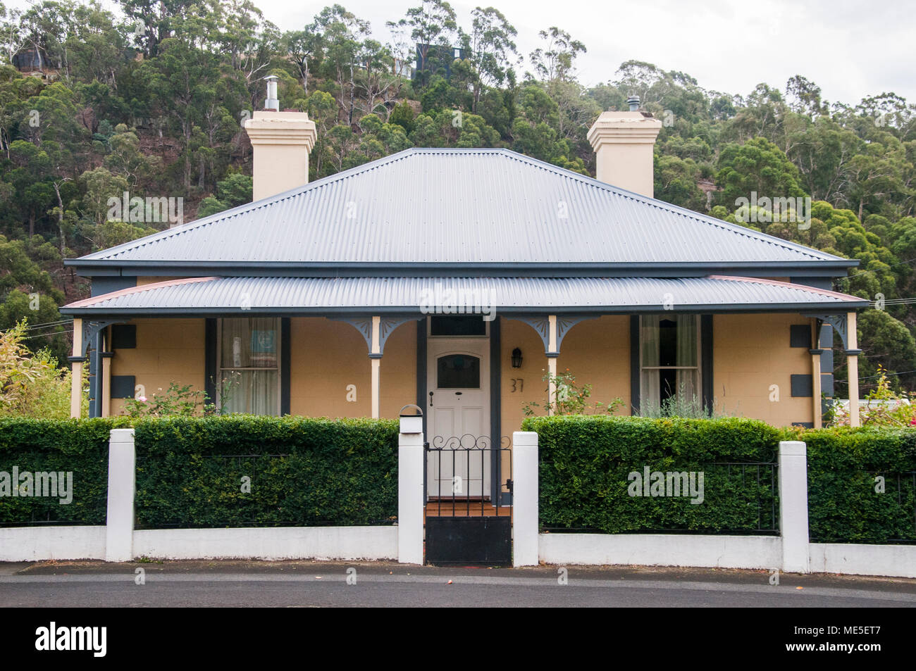 South Hobart streetscape, Hobart, Tasmania, Australia Stock Photo Alamy