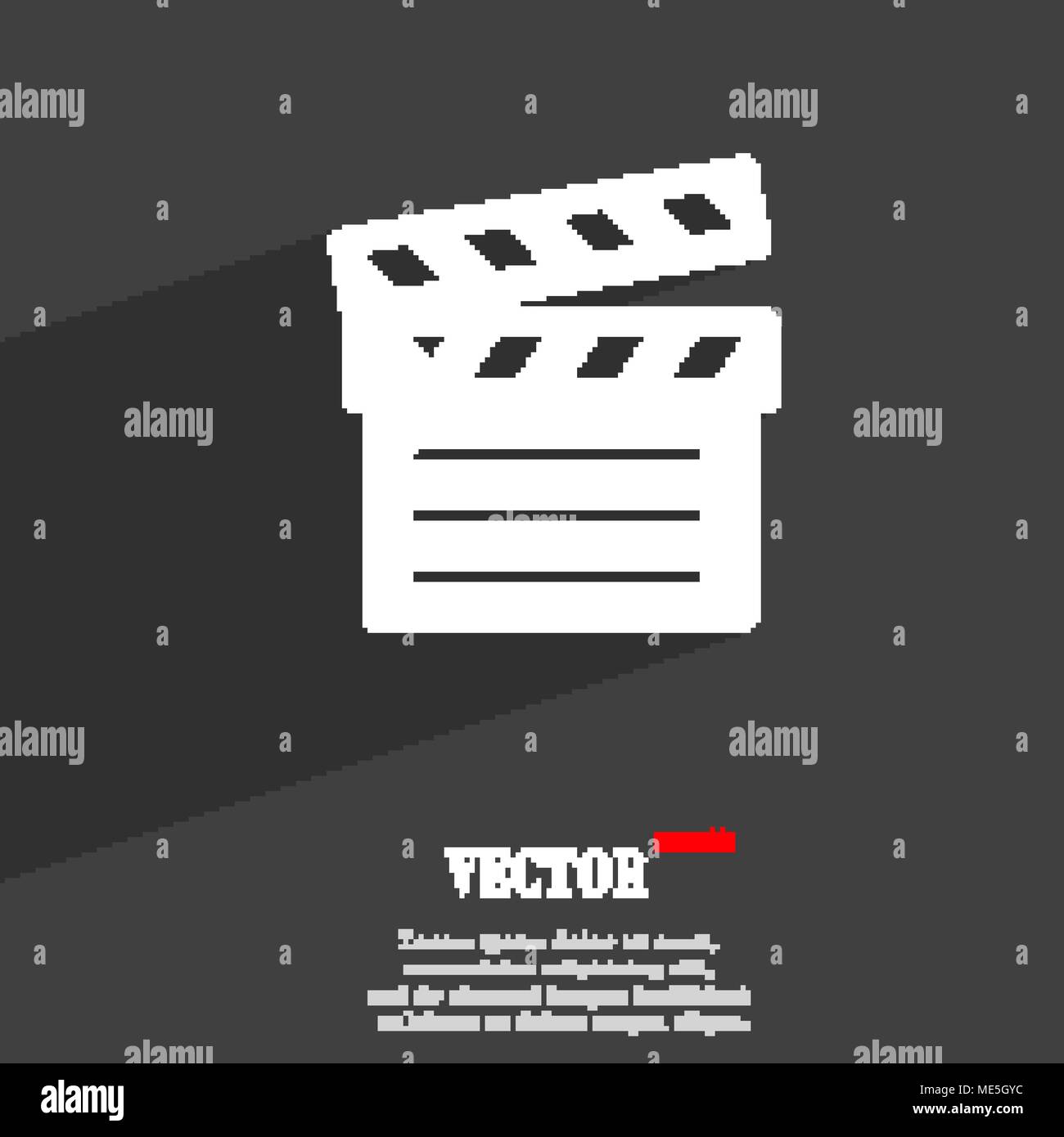 Ciak Vector Vectors High Resolution Stock Photography and Images - Alamy