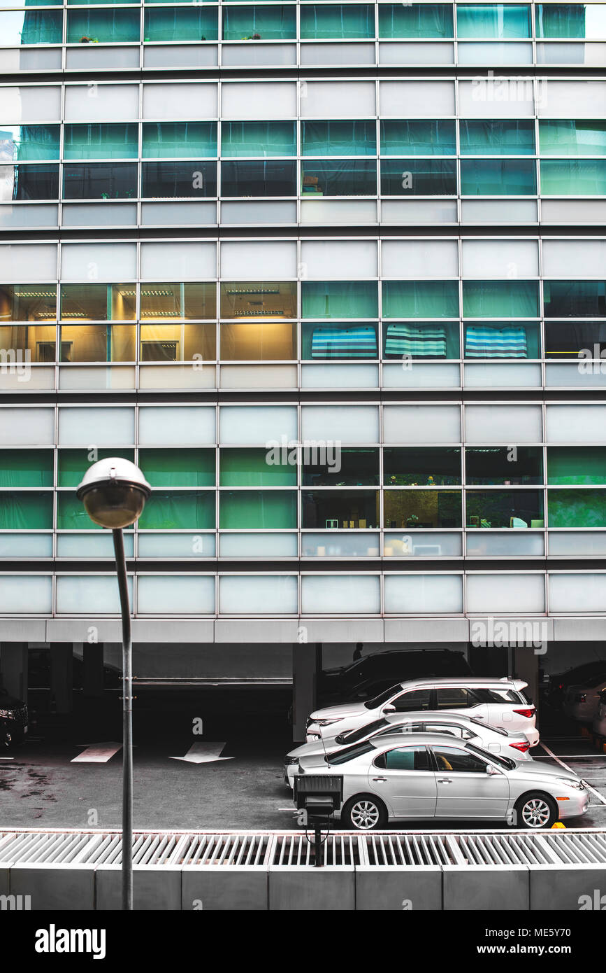 Work office car park parking hi-res stock photography and images - Alamy