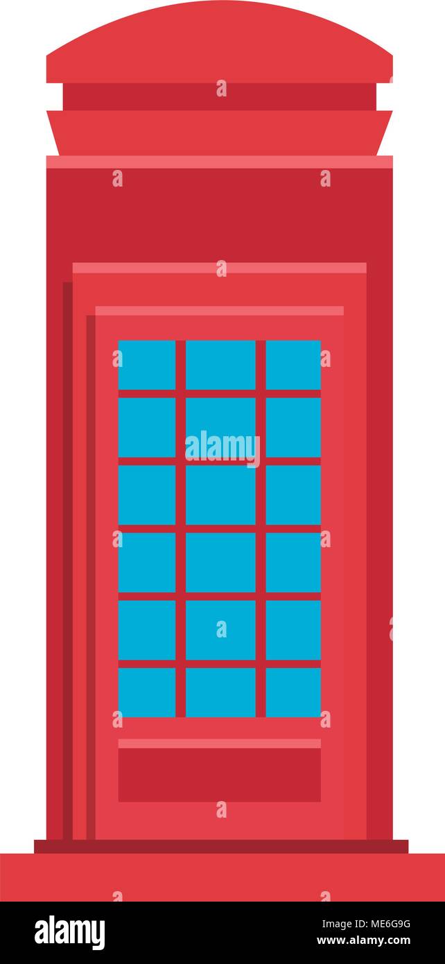 London telephone cabin Stock Vector