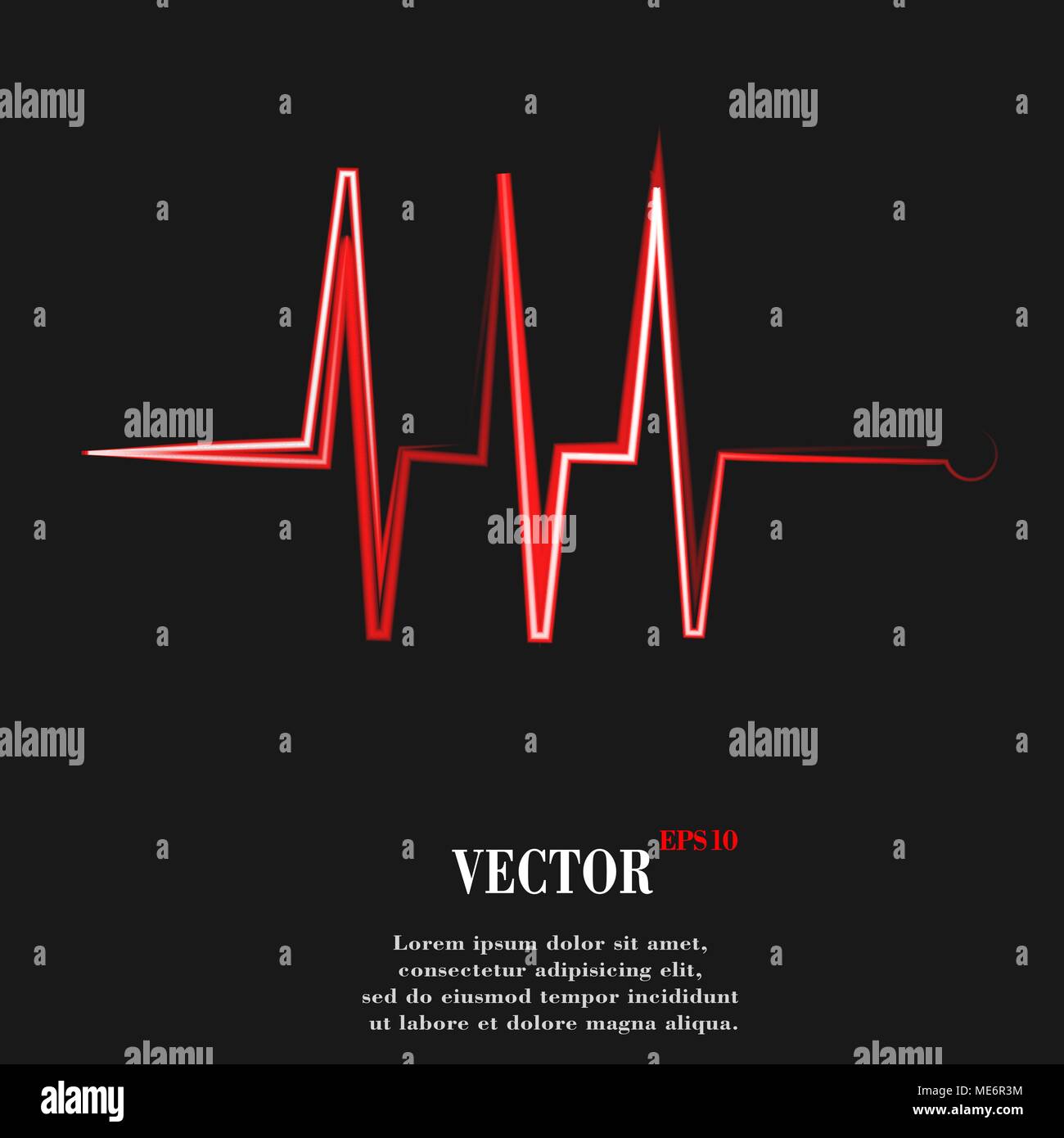 Normal sinus rhythm Stock Vector Images - Alamy