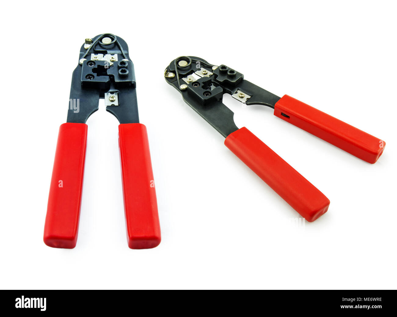 Tool for crimping network cable. For your commercial and editorial use ...