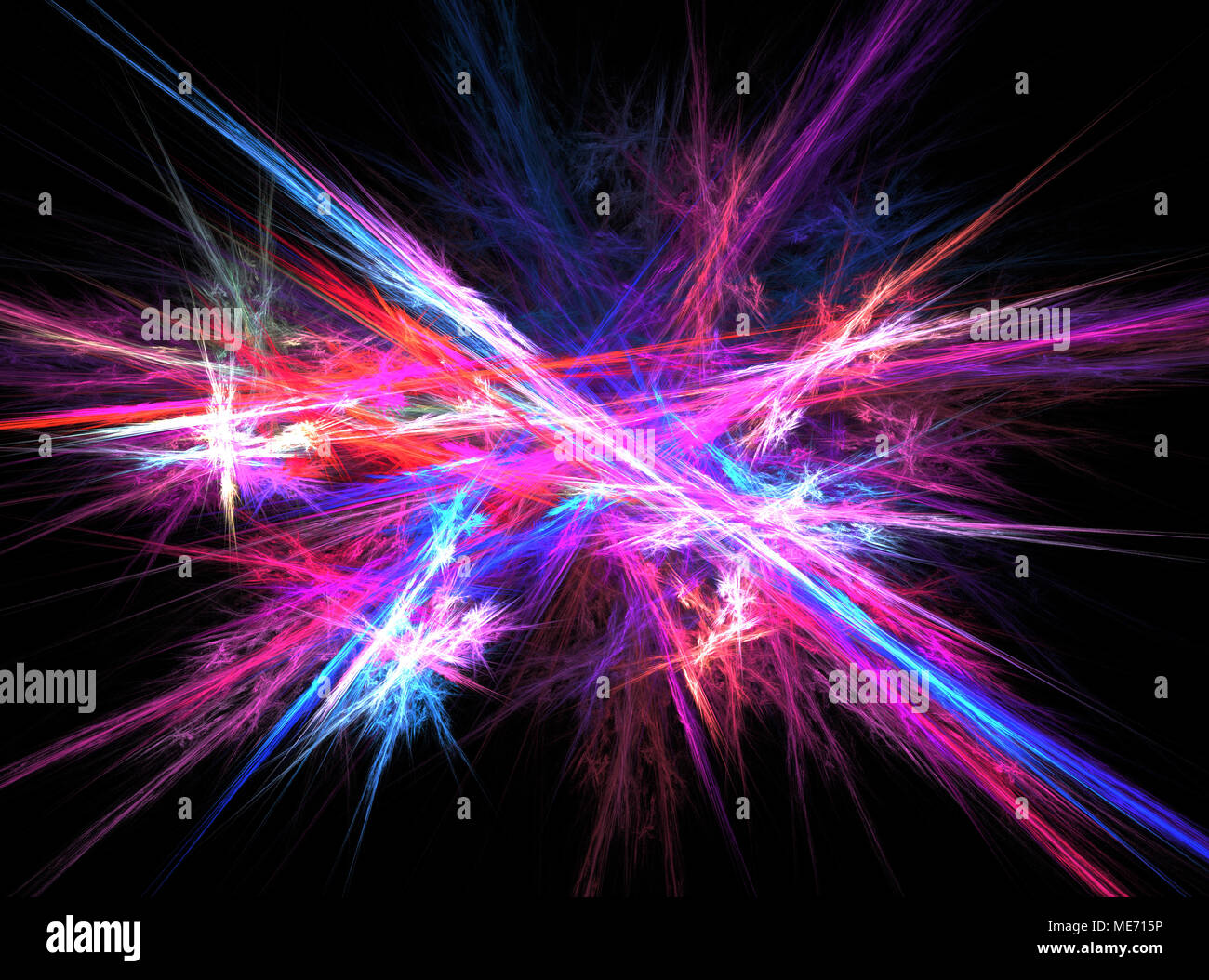 abstract background with blurred magic neon light rays Stock Photo - Alamy