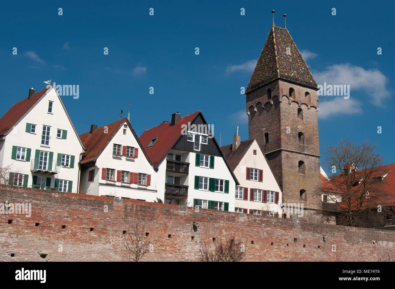 DE - Butchers´s Tower Ulm Stock Photo