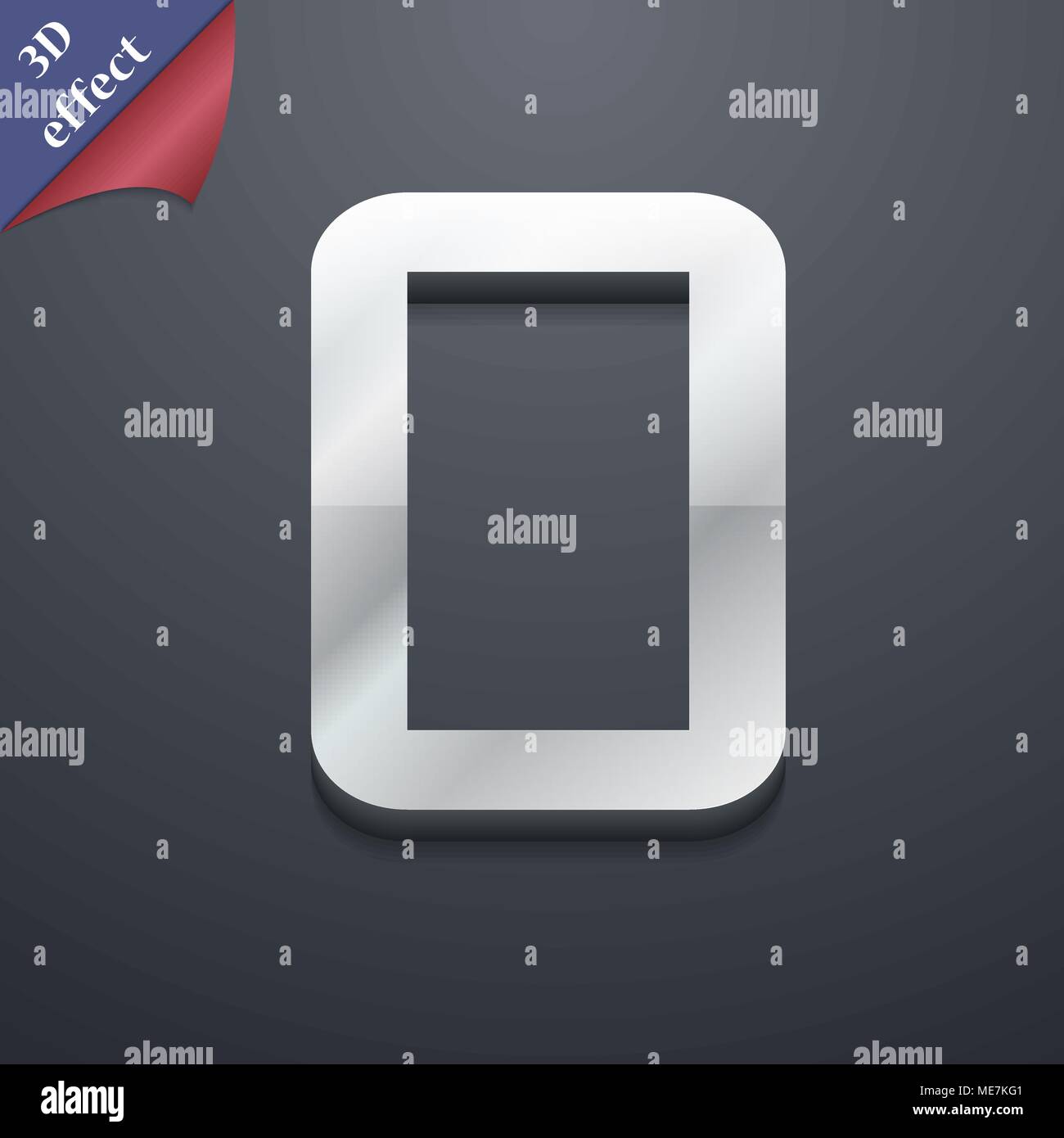 Number Zero Icon Symbol 3D Style Trendy Modern Design With Space For 