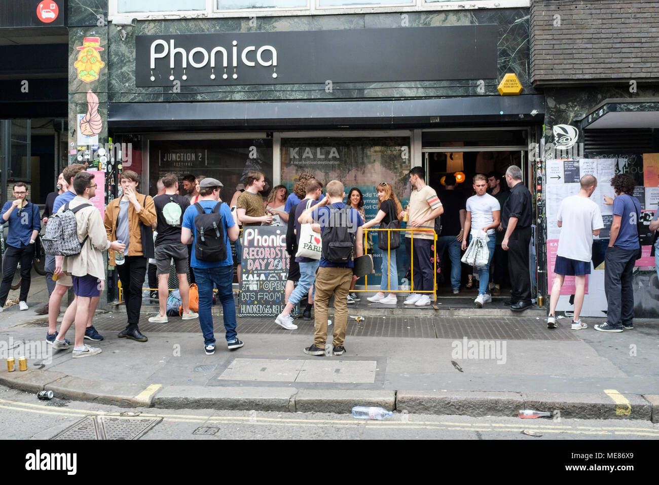 Vinyl record collectors and enthusiasts celebrate Record Store Day