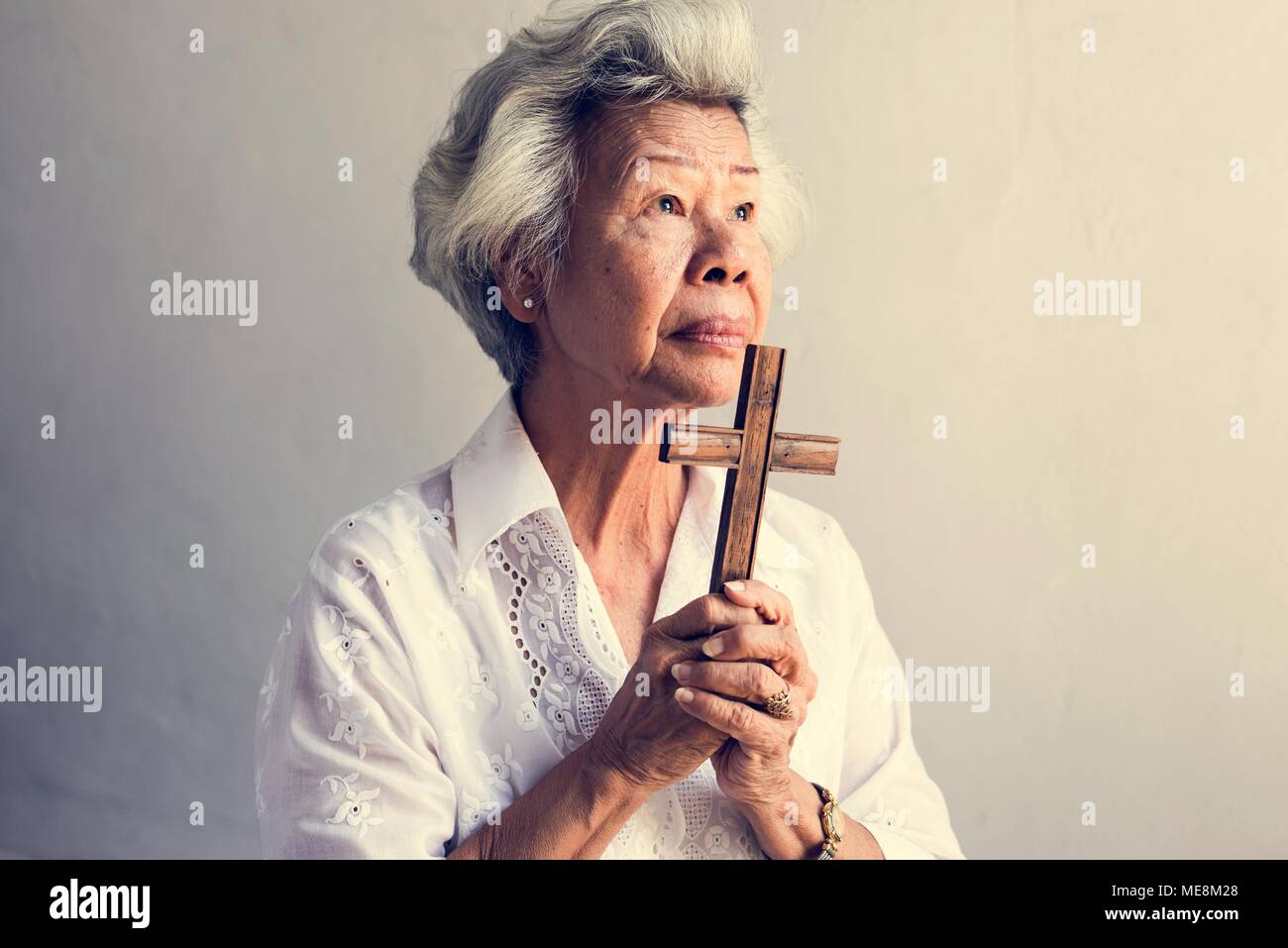 Diverse religious shoot Stock Photo