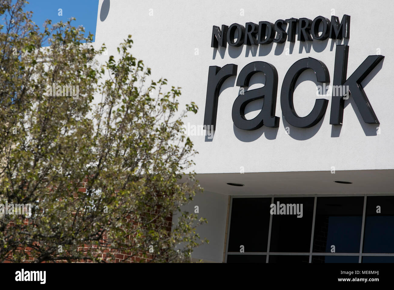 A Logo Sign Outside Of A Nordstrom Rack Retail Store Location In