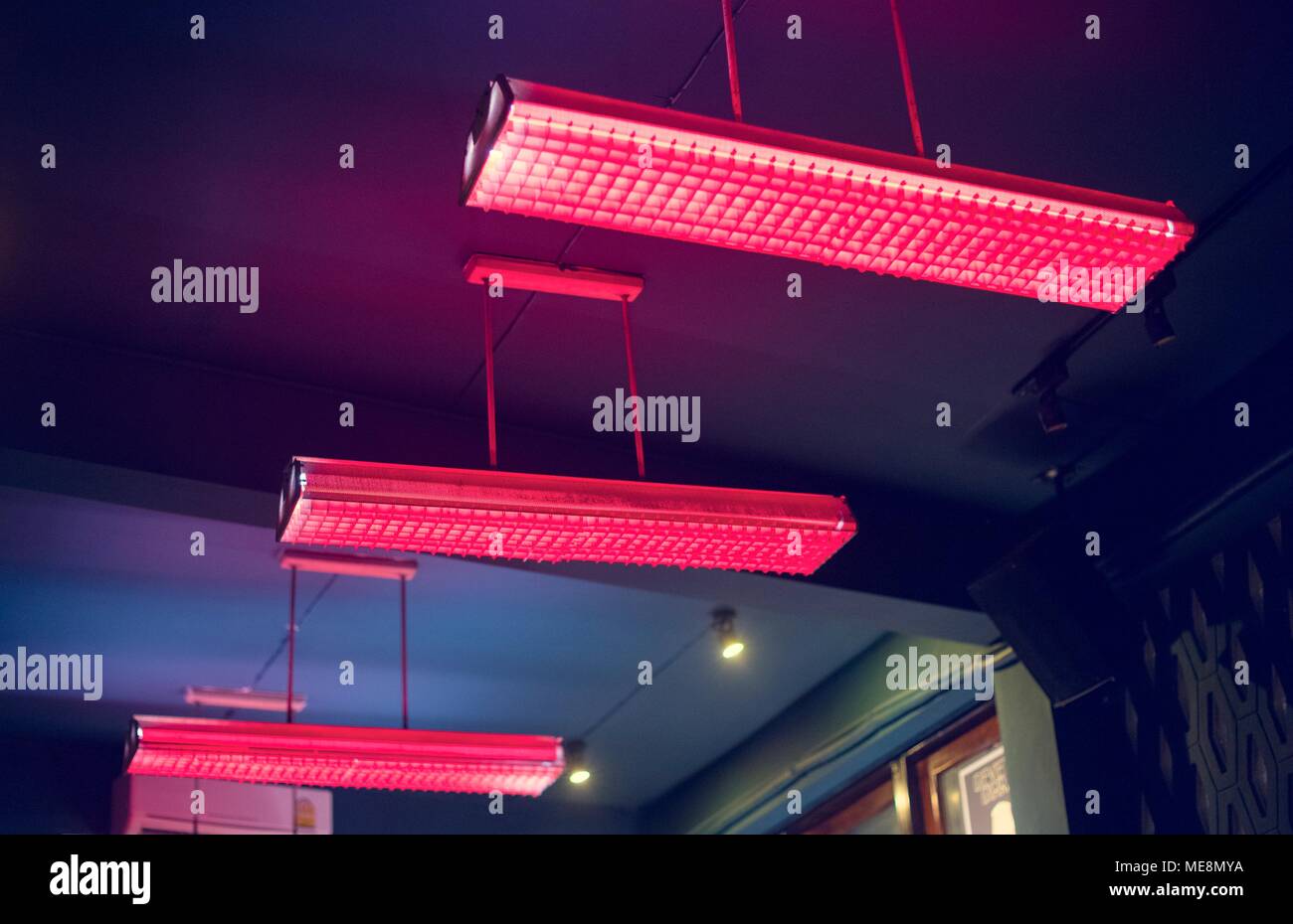 Fluorescent light sale red