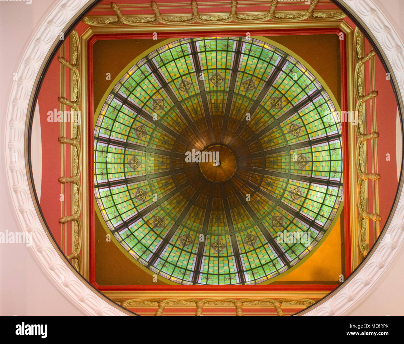 Architectural Detail In The Queen Victoria Building Sydney Stock Photo