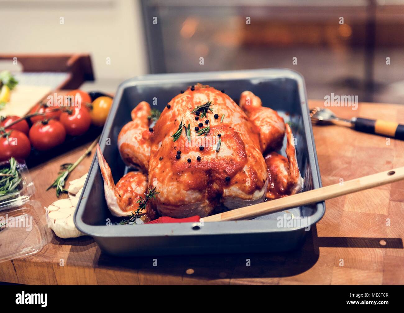 Homemade food in a party Stock Photo - Alamy
