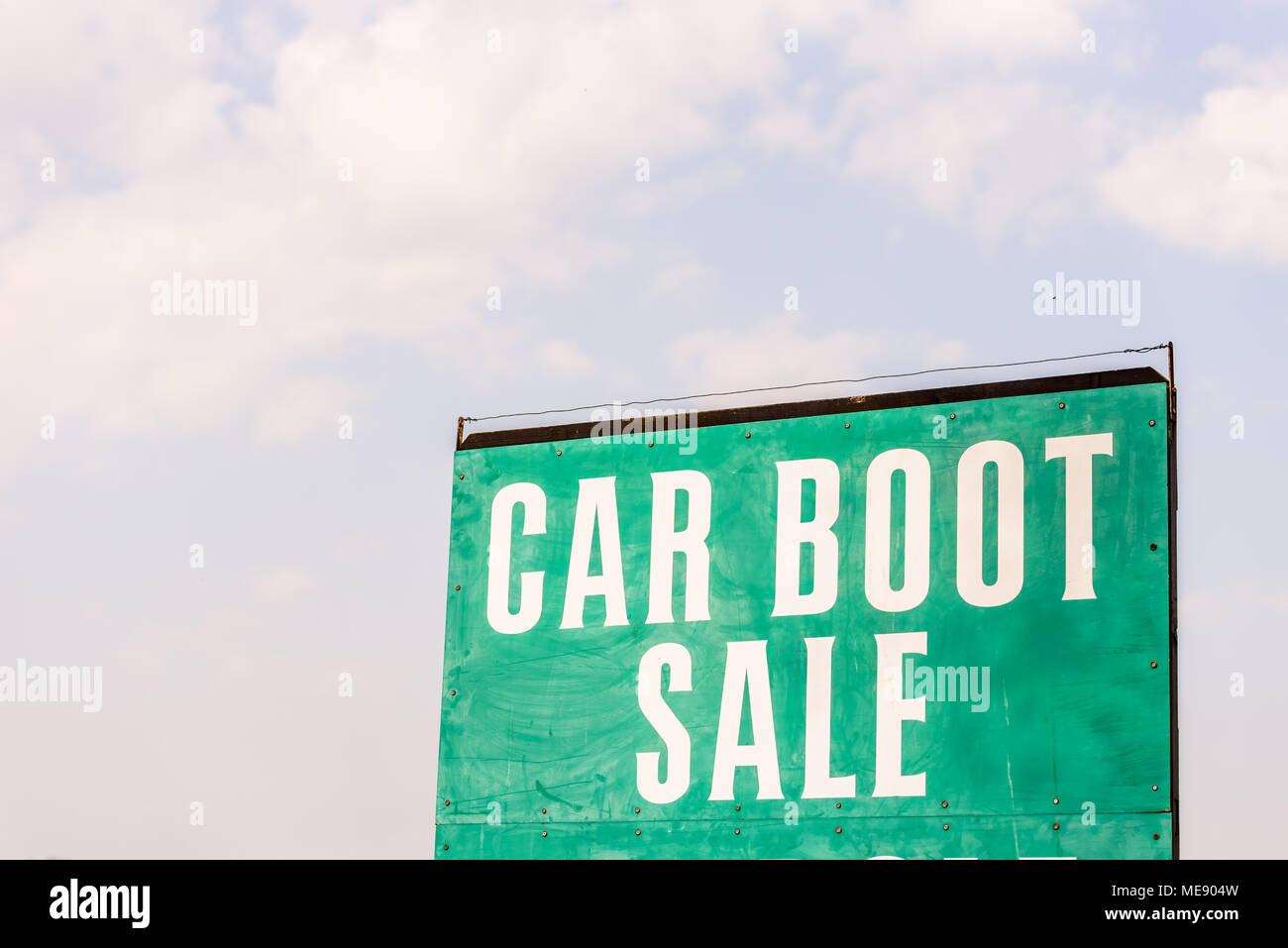 Car boot sale sign hires stock photography and images Alamy