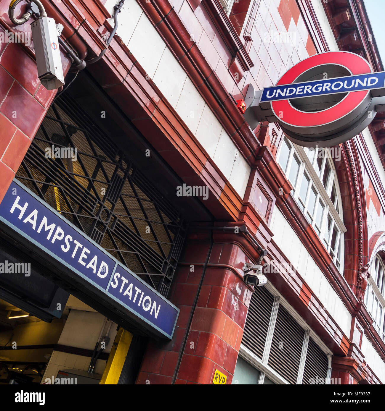 London Underground Hampstead Tube Station London Stock Photo Alamy